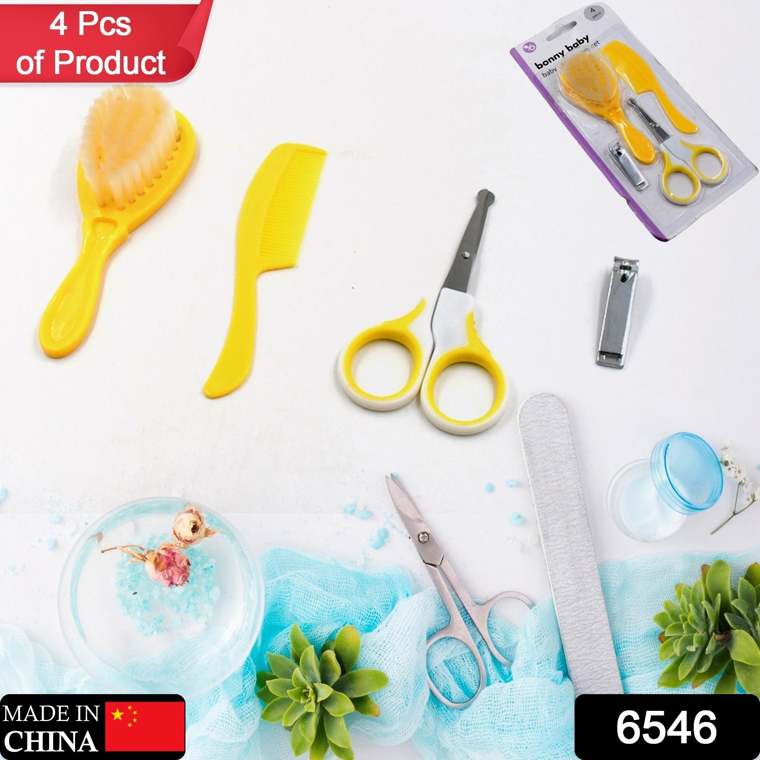 6546 Born Baby Health Care Kit Baby Health Care And Grooming Kit 4 in 1 Nail Clipper Brush Comb Scissors Baby Safety Care Kit 6546 Born Baby Health Care Kit Baby Health Care And Grooming Kit 4 in 1 Nail Clipper Brush Comb Scissors Baby Safety Care Kit